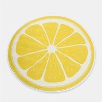 Outdoor Rug Lemon Garden Area Floor Non Slip Waterproof Mat