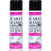 ProKleen Quartz, Granite, Marble & Natural Stone Cleaner 500ml x2 in Clear | Size: 1000ml