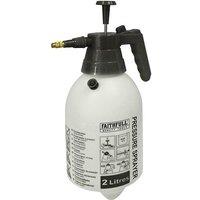 Faithfull Handheld Pressure Sprayer 2 Litre in Black