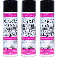 ProKleen Quartz, Granite, Marble & Natural Stone Cleaner 500ml x3 in Clear | Size: 1500ml
