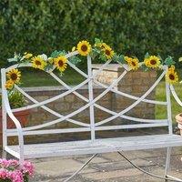 Marco Paul 180cm Hanging Garland with Artificial Sunflowers