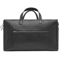 Bolongaro Trevor Men's Real Leather City Weekend Bag in Black