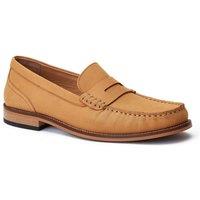 Base London Men's Garfield Penny Loafer in Tan | Size: 11