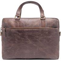 Bolongaro Trevor Men's Real Leather Dieter Crossbody Satchel in Light Brown