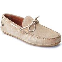 Base London Men's Brooks Driver Shoe in Beige | Size: 11