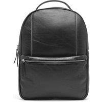 Bolongaro Trevor Men's Real Leather Bobby Rucksack in Black