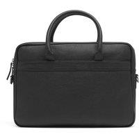 Bolongaro Trevor Men's Real Leather Amory Crossbody Satchel in Black