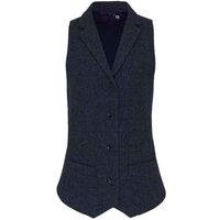 Premier Women's Herringbone Waistcoat in Navy | Size: 18