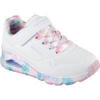 Skechers Women's UNO GEN1 Trainer in White | Size: 1.5
