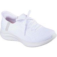 Skechers Women's Ultra Flex 3.0 Brilliant Path Shoes in White | Size: 6