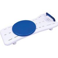 Aidapt Adjustable Bathboard with turntable in White
