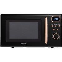 Abode Retro Digital Microwave 20 Litres 800W AMD2004 in Black