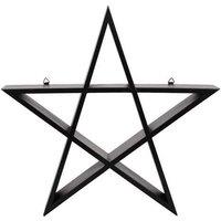 KDMD Pentagram Wall Shelf in Black