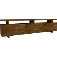 Destina Home TV Stand, Solid Wood, Handmade, 174 cm, Magnus in Brown | Size: 1 Pack