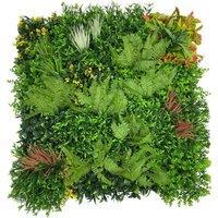 AKA Artificial Living Wall Panels Green Plant Flower Foliage 1m x 1m
