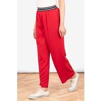Sarta Women's Amber Wide Leg Summer Trousers - Red | Size: Small