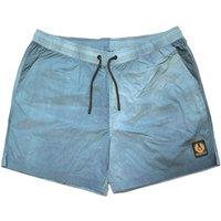 Belstaff Men's Breaker Ocean Blue Shorts | Size: Small