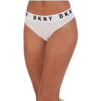 DKNY Women's THONG in Cream | Size: Large