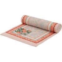 Furn Anemone Peaches Indoor/Outdoor Table Runner