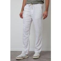 'Annual' Linen Blend Casual Trousers