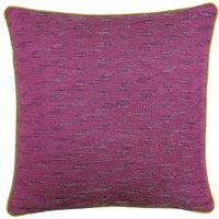 Paoletti Marylebone Jacquard Cushion in Magenta | Size: 50 cm x 50 cm