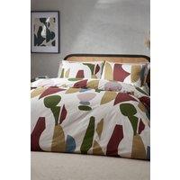 HOEM Meta Abstract Geometric Cotton Rich Duvet Cover Set | Size: King