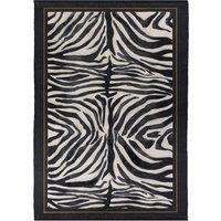 Paoletti Leopardis Zebra Printed Indoor/Outdoor Rug | Size: 120 cm x 170 cm