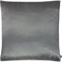 Prestigious Textiles Emboss Metallic Mosaic Tile Cushion in Grey | Size: 55 cm x 55 cm