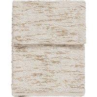 Yard Heath Cotton Blend Tassel Throw in Natural | Size: 130 cm x 180 cm