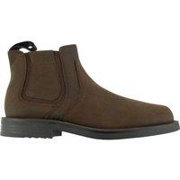 Roamers Men's Twin Gusset Softie Leather Dealer Boots in Brown | Size: 9