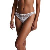Aubade Women's Kiss Of Love Tanga in White | Size: 18