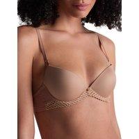 Aubade Women's Sheer Emotion Push-Up Bra in Nude | Size: 32B