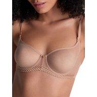 Aubade Women's Sheer Emotion Half Cup Bra in Nude | Size: 36D