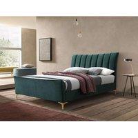 Birlea Clover Bed in Green | Size: Double
