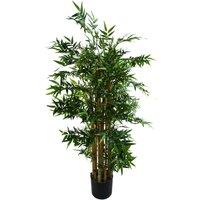 Leaf 120cm Artificial Oriental Bamboo Plant in Green