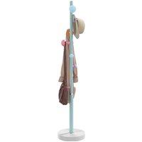 Berkfield Home Coat Stand Blue 172 cm Powder-coated Iron