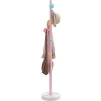 Berkfield Home Coat Stand Pink 172 cm Powder-coated Iron
