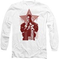 Marvel Thunderbolts Heroic Red Guardian Long Sleeve T-Shirt, White | Size: 2XL
