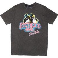 Fleetwood Mac On Tour Limited Edition 999 Only Premium Wash T-Shirt in Grey | Size: Large