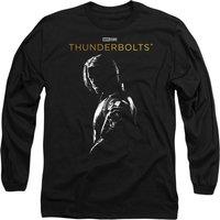 Marvel Thunderbolts Bucky Barnes Highlight Long Sleeve T-Shirt, Black | Size: Medium