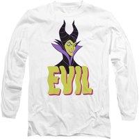Disney Evil T-Shirt, White | Size: 2XL