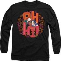 Disney Princess Oh Hi Merida, Moana & Snow White T-Shirt, Black | Size: Large