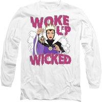 Disney Woke Up Wicked T-Shirt, White | Size: Small