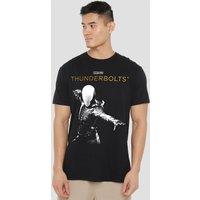Marvel Thunderbolts Ghost Highlight T-Shirt, Black | Size: Medium