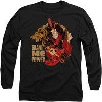 Disney Jafar, Grant Me Power Aladdin T-Shirt, Black | Size: Small