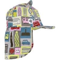 Little Hotdog Watson London Brights Cub Hat with Neck Flap | Size: 0-6 m
