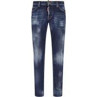 Skater Jean Canadian Flag Badge Blue Wash Jeans