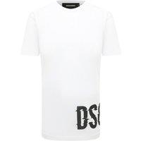 Dsquared2 Men's Cool Fit Large DSQ2 Logo White T-Shirt | Size: XL