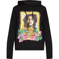 Dsquared2 Men's Cool Fit Bob Marley Logo Black Hoodie | Size: Medium