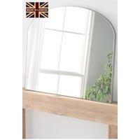 Yearn Mirrors Minimal Plain Mantle Mirror Silver 91(w) x 69cm(h)